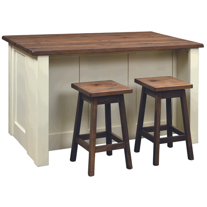 Amish Adrift Island Kitchen Islands: 60-69" Contemporary