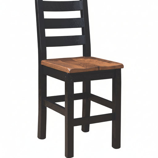 Amish Albany Bar Chair Bar Chairs Reclaimed Barnwood