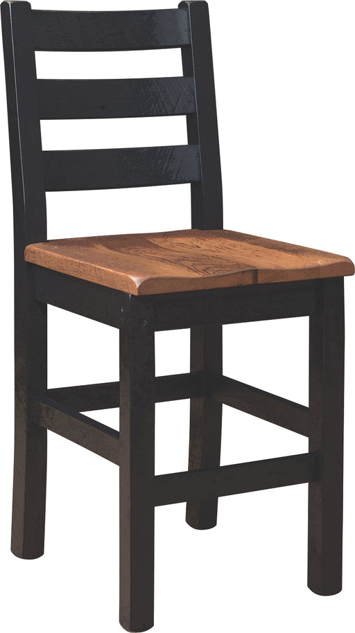 Amish Albany Bar Chair Bar Chairs Reclaimed Barnwood