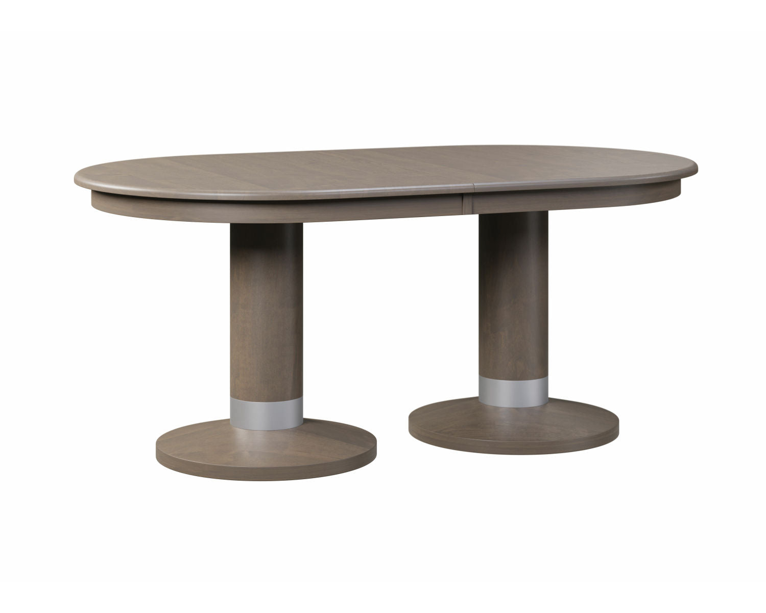 Amish Alcoe Round Double Pedestal Table Double Pedestal Dining Tables Modern
