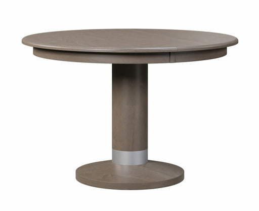 Amish Alcoe Round Single Pedestal Table Single Pedestal Tables Modern