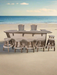 Amish Anchor Avenue Bar Table 118" (Boat)
Amish Made Poly Bar Table (Boat) 
Coastal Gray on Driftwood Gray