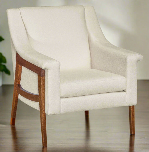 Amish Andover Accent Chair Stationary Chairs Heartland Fabric Indoor Fabric Mid-Century Modern