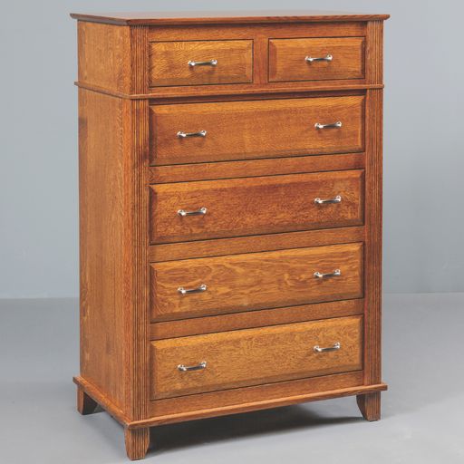 Amish Arlington Chest of Drawers in OCS-113 Michaels QSWO Traditional Style