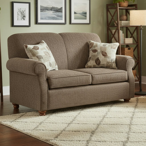 Amish Ashery Loveseat Stationary Love Seats Indoor Fabric Traditional Weaver's Fabrics