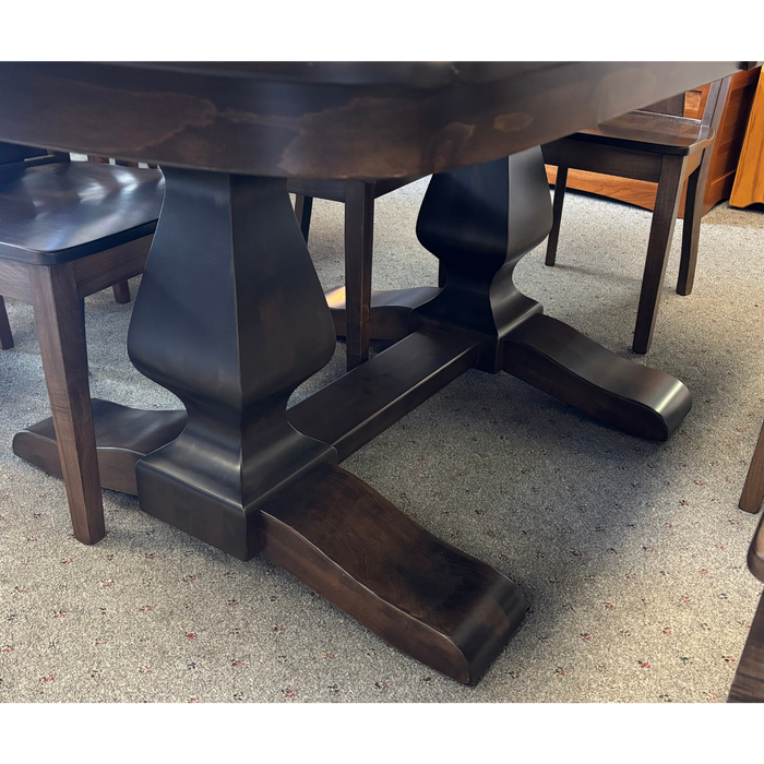Amish Ashley Double Pedestal Dining Set - In-Stock