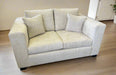 Amish Ashton Loveseat Stationary Love Seats Contemporary Indoor Fabric Modern Weaver's Fabrics