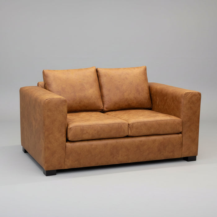 Amish Ashton Westbrook Loveseat Hand Made Comfy Plush Pillow Loveseat