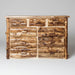 Aspen Log 9 Drawer Dresser Natural Colorado Aspen Log Cabin Style Dresser Front Facing