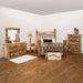 Aspen Log Bedroom Set Natural Colorado Aspen Wood Cabin Style Bedroom Set Front Facing
