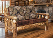 Log Loveseat Colorado Aspen Log Loveseat Cabin Style Livingroom Furniture Amish Built Front Facing