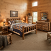 Amish Aspen Log Rocky Mountain Bedroom Set Cabin Log Furniture Nationwide Delivery In-stock 
