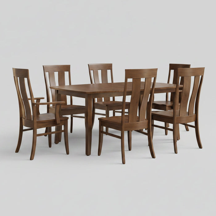 Quick Ship Amish Avalon Dining Chair Dining Chairs Contemporary
