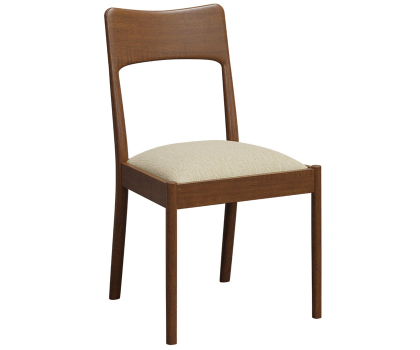 Amish Avocet Fabric Dining Chair - Amish Upholstered Dining Chair - Mid-Century Amish Dining Chair - Y&M Chair