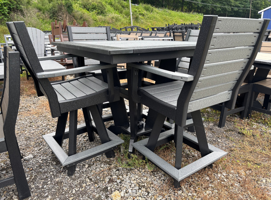 Amish Baldwin 44" Square Balcony Dining Set  - In-Stock