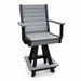 Amish Baldwin Swivel Balcony Chairs - Amish Modern Poly Balcony Dining Set - Tangent Poly 