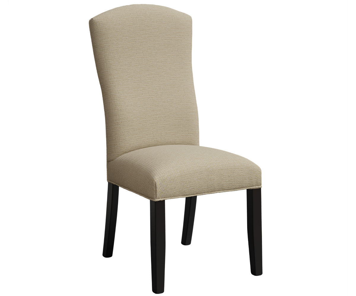 Amish Baltic Fabric Dining Chair - Fully-Upholstered Amish Dining Chair - Y&M Chair