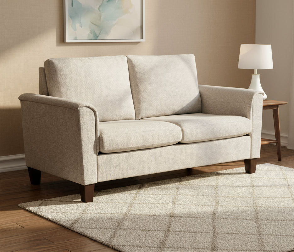 Amish Baltimore Love Seat - Quality Fabrications - Solid Wood Couch