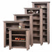 Barn Floor Open Bookcase 36" Wide Bookcases Farmhouse