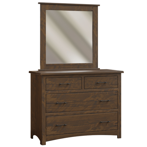 mini dresser Amish Barn Floor Small Dresser With Mirror Option