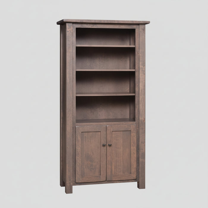 Barn Floor Open Bookcase 36" Wide Bookcases Farmhouse