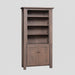 Barn Floor Open Bookcase 36" Wide Bookcases Farmhouse