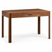 Amish Bayport Writing Desk Natural Walnut