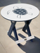 Amish Bayside Round Folding Table
Amish Made Poly Round Folding Table
Bright White on Patriot Blue (Turtle)