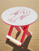 Amish Bayside Round Folding Table
Amish Made Poly Round Folding Table
Bright White on Cardinal Red (Lobster)