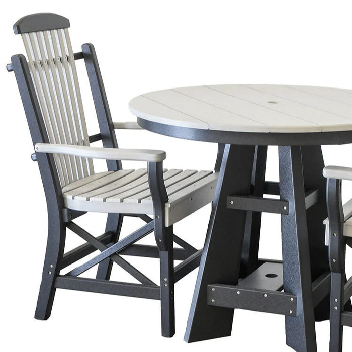 Amish Bent Poly Dining Chair Sonrise Bentwood Poly Dining Furniture