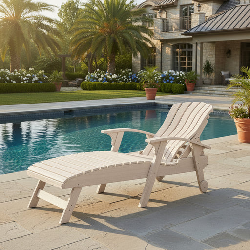 Amish Bentback Adirondack Chaise Lounge
Made With HDPE Weather Resistant, Eco-Friendly Material
Rust Proof Stainless Steel Hardware
Maintenance Free!