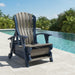 Amish Bentback Adirondack Folding Chaise Lounge
Made With HDPE Weather Resistant, Eco-Friendly Material
Rust Proof Stainless Steel Hardware
Maintenance Free!
Amish made Poly Furniture!