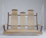 Amish Bentwood Sonrise Swing Bentpoly Backing Rabers Poly Furniture