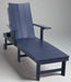 Amish Berkley Poly Chaise Lounge - All Patriot Blue Poly - Main Photo