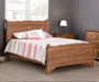 Amish Berkshire Sleigh Bed - Amish Made Sleigh Bed - Troyer Ridge Furniture - Rope Twist Detail 1
