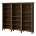 Amish Bookcase Wall Unit for Home Office