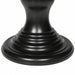 Amish Buckeye Round Single Pedestal Table - 2-Tone - Round Amish Dining Table - Rounded Pedestal Base - Contemporary Amish Table - Table Base Close Up