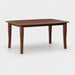 Amish Bunker Shaker Leg Dining Table Metro Dining Table Quick Ship