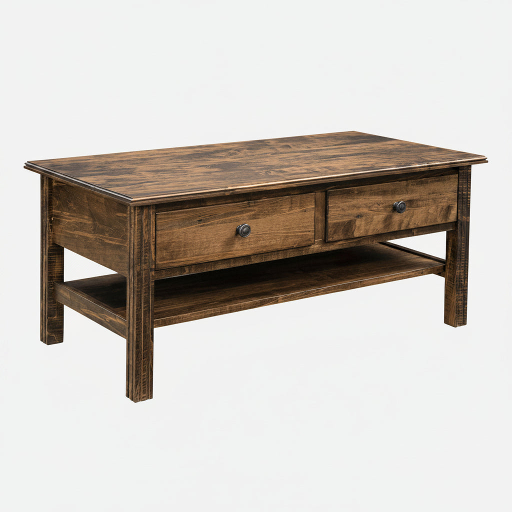 Amish Chippendale Coffee Table Coffee Tables Farmhouse