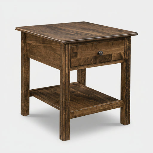 Amish Chipendale End Table End Tables Farmhouse