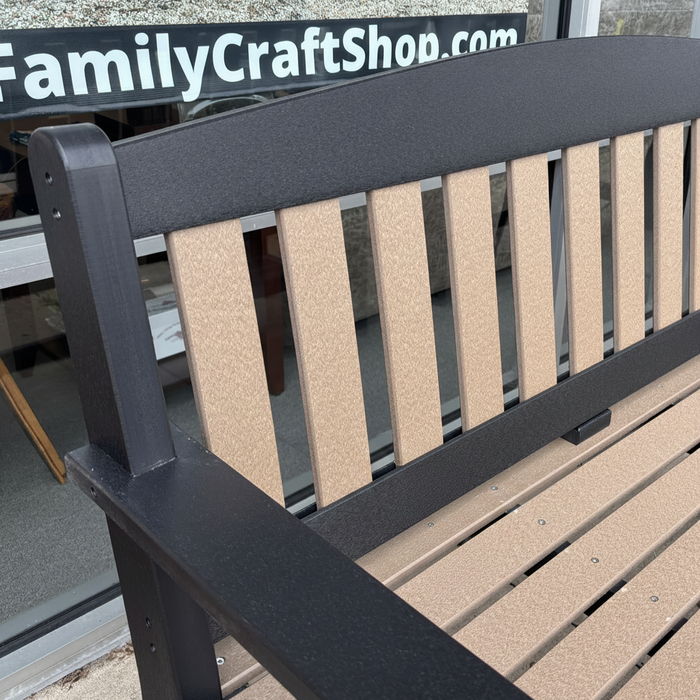 Amish Classic 4' Garden Bench - In-Stock - Multiple Colors