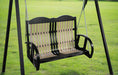 Amish Classic Cottage Polybent 4' Swing - E-Mar Backyard - Amish Made Polybent 4' Swing 1