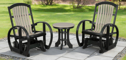 Amish Classic Cottage Polybent Glider - E-Mar Backyard - Amish Made Polybent Glider 1