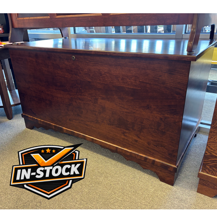 Amish Classic Flat Top Cedar Chest - 46" Jumbo - Full Cedar Lining - In-Stock
