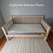 Amish Classic Mission Day Bed Solid Oak OCS-137 Lace Stain Delivery Morgantown West Virginia