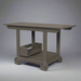 Amish_Classic_Serving_Cart In Dark Gray Outdoor Poly Furniture