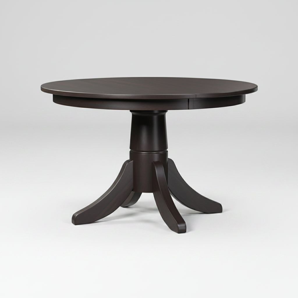 Amish Classic Shaker Single Pedestal Table Single Pedestal Tables Contemporary