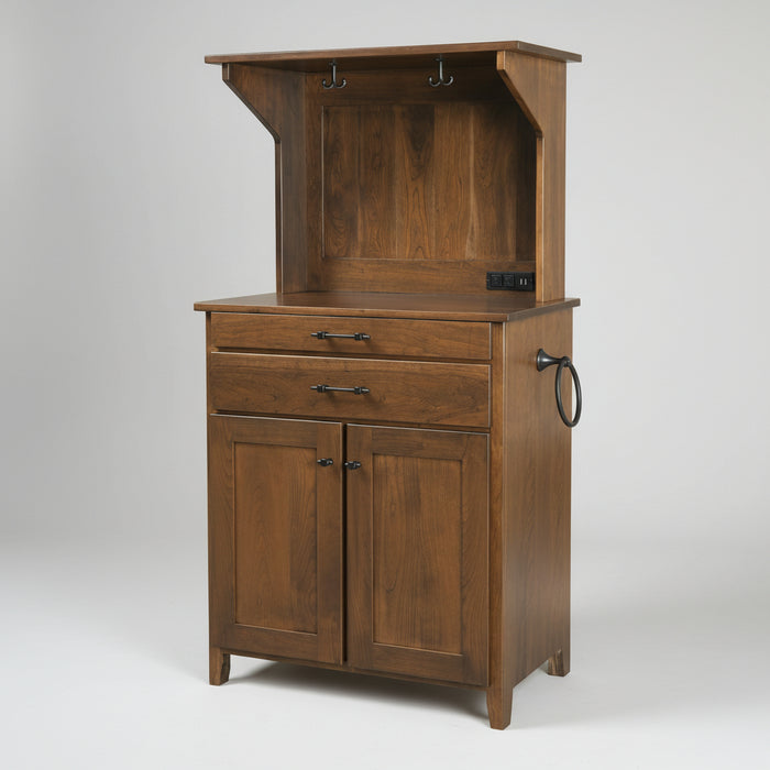 Amish Coffee Bar | Solid Wood Coffee Bar | Amish Coffee Server | Coffee Bar Solid Wood
