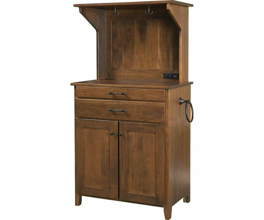 Amish Coffee Bar | Solid Wood Coffee Bar | Amish Coffee Server | Coffee Bar Solid Wood