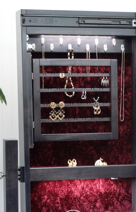 Amish Colonial Mission Jewelry Cheval Mirror Earring Screen